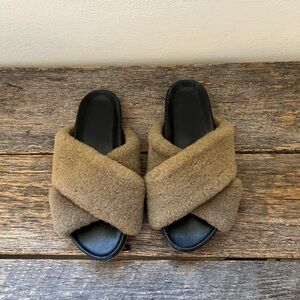 Beek Shearling Sandals